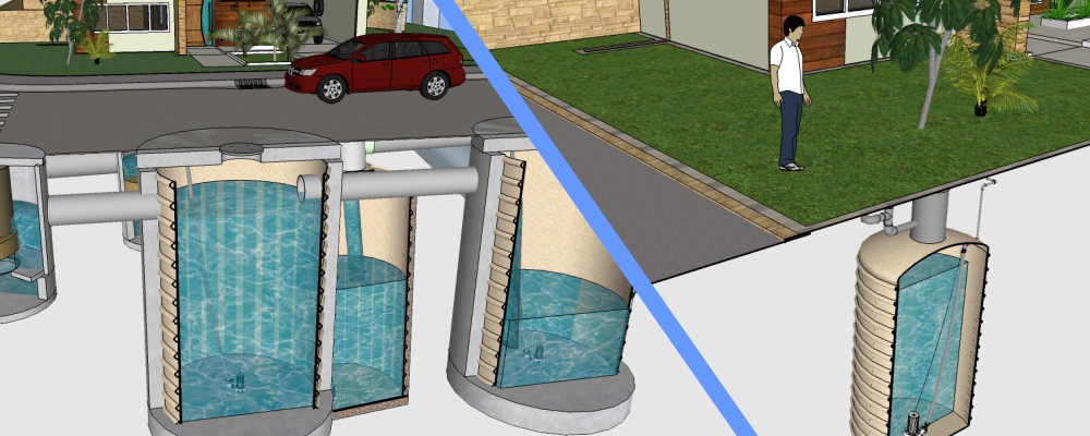 stormwater retention system